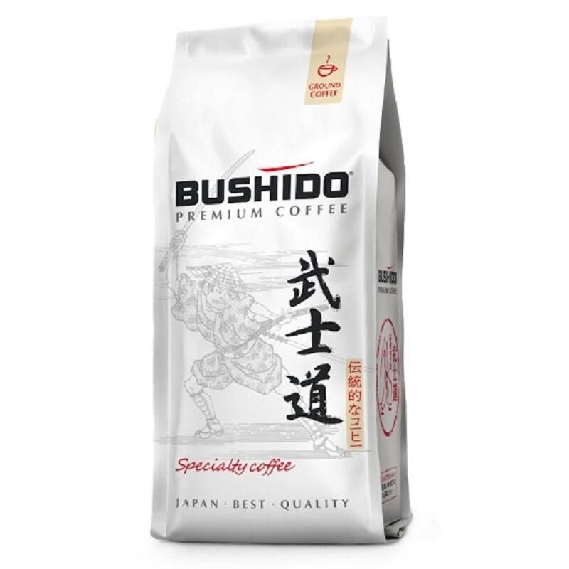 Кофе молотый Bushido Specialty Coffee 227 г (вакуумная упаковка)
