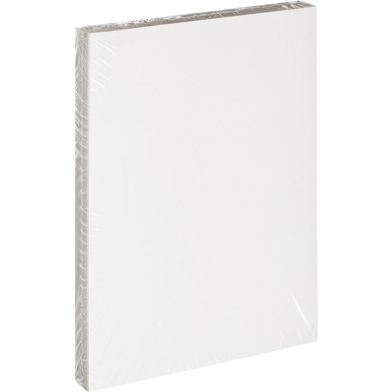 Обложки для переплета картонные А4 250 г/кв.м белые глянцевые (100 штук в упаковке) NoName