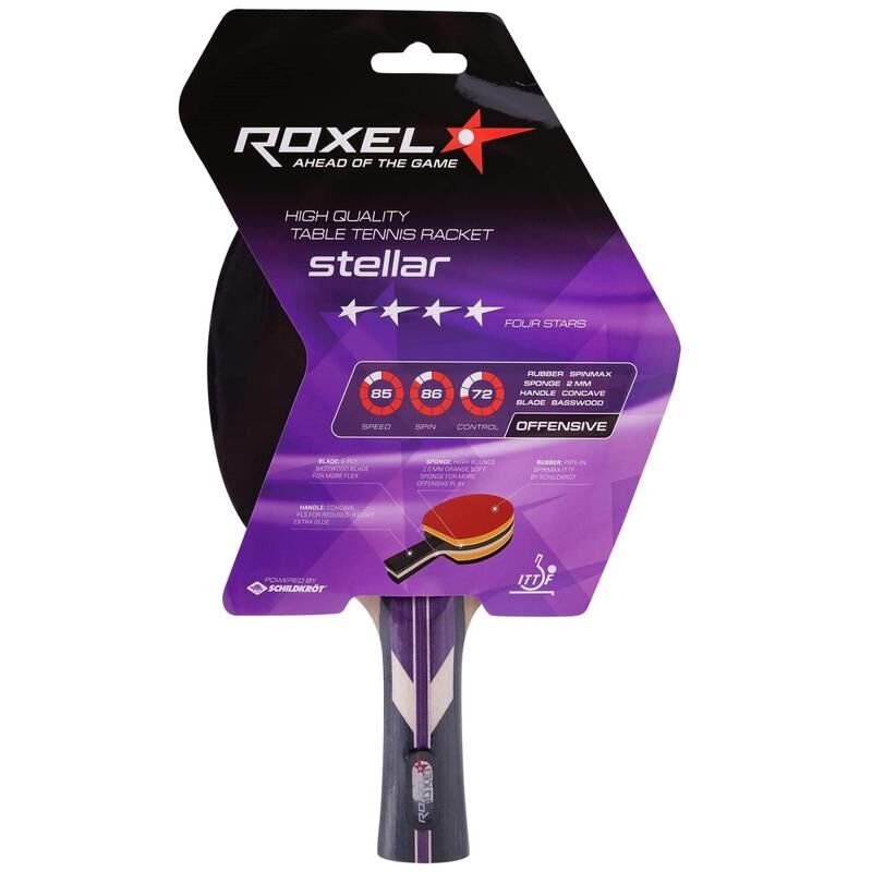 Ракетка для настольного тенниса Roxel 4x Stellar коническая