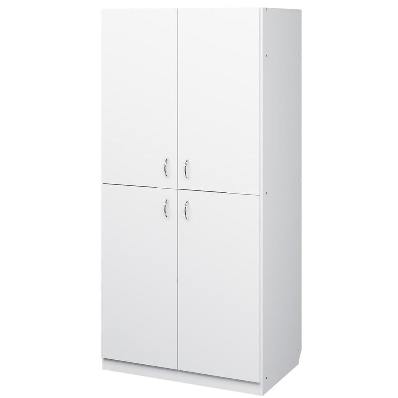 Шкаф для одежды медицинский ШМБО/МД-503.01 (белый, 860х380х1800 мм) Megi