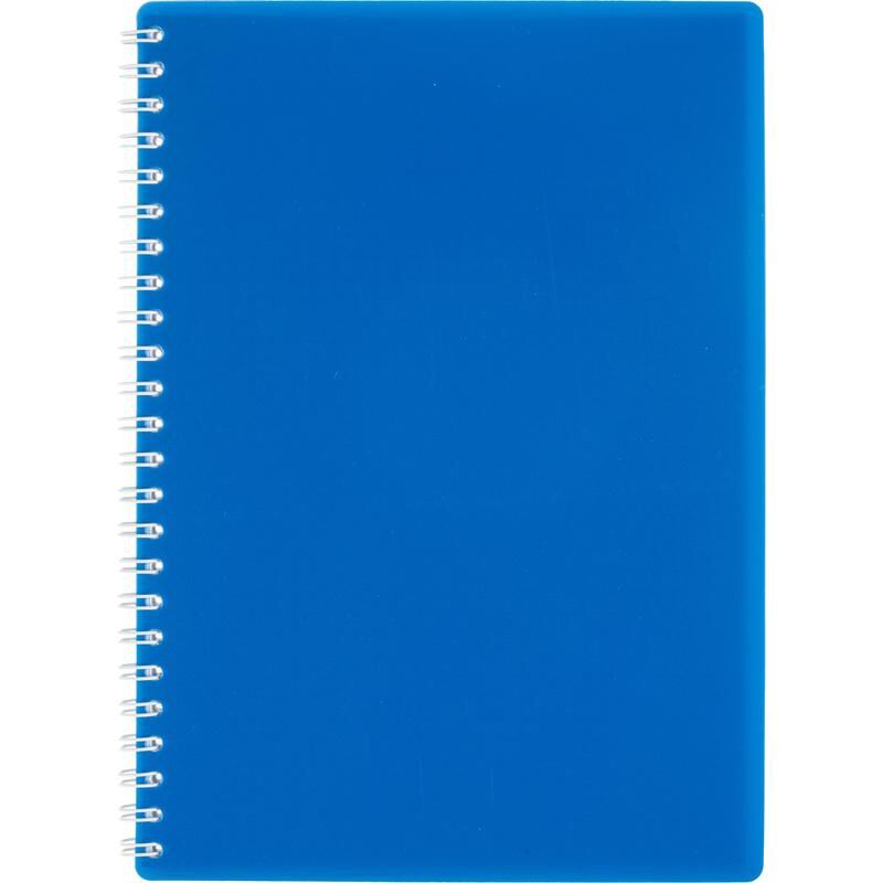 Бизнес-тетрадь Attache Economy А5 80 листов синяя в клетку на спирали (210х150 мм)