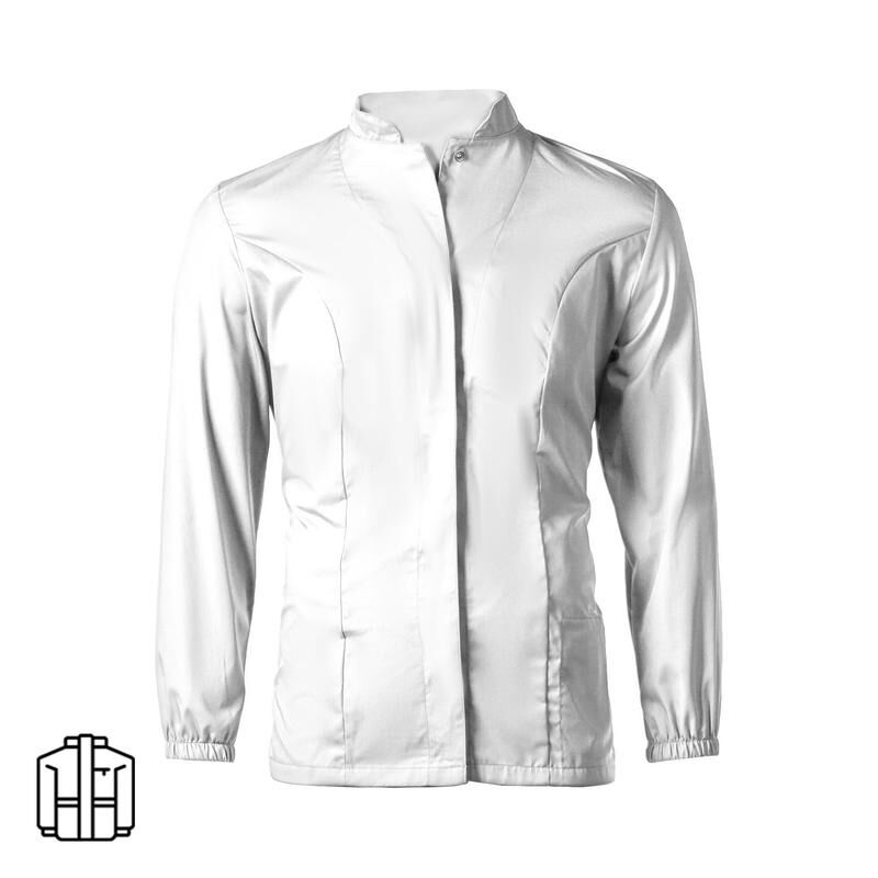 Куртка для пищевого производства у17-КУ женская белая (размер 44-46, рост 158-164) NoName