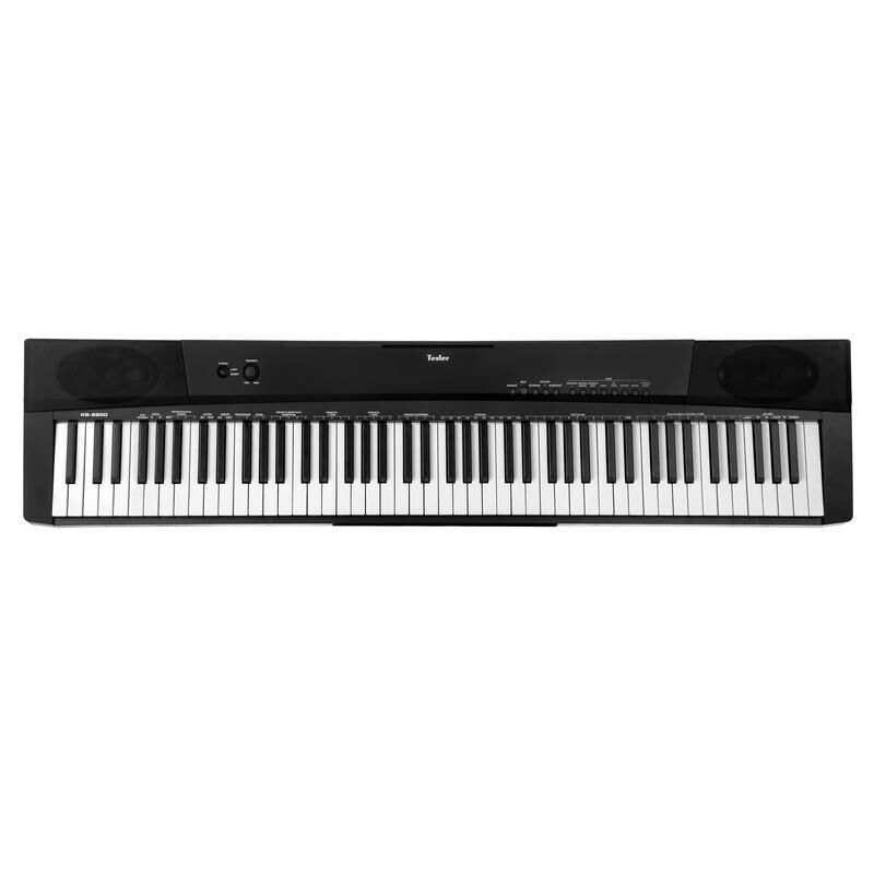 Пианино цифровое Tesler KB-8850 Black