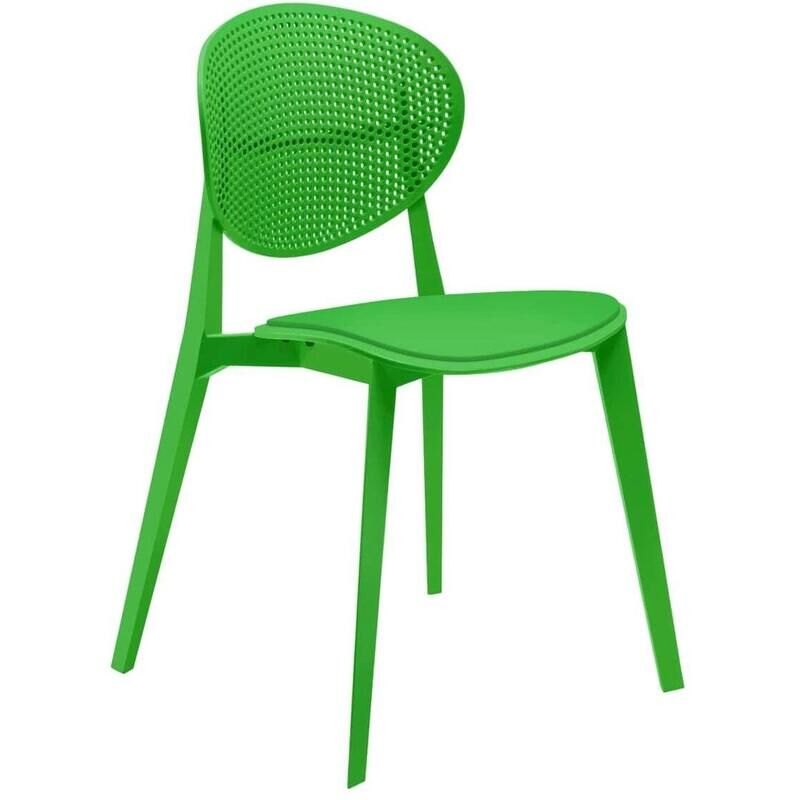 Стул для столовых SHT-S111-P зеленый (пластик) Sheffilton