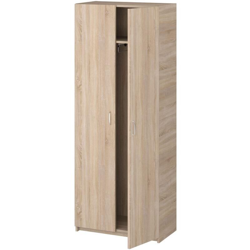 Шкаф для одежды СП-Бюджет 2555 (дуб сонома, 716х349х1810 мм) NoName