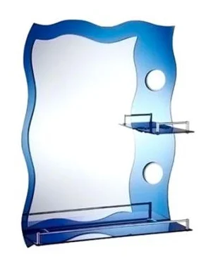 Зеркало Potato Р-760-2, 60*45см, синий, комбинированное