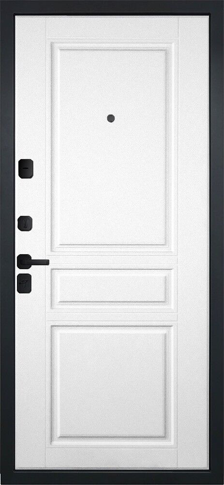 Дверь Гранит Геометрия 047 Силк сноу 12 мм