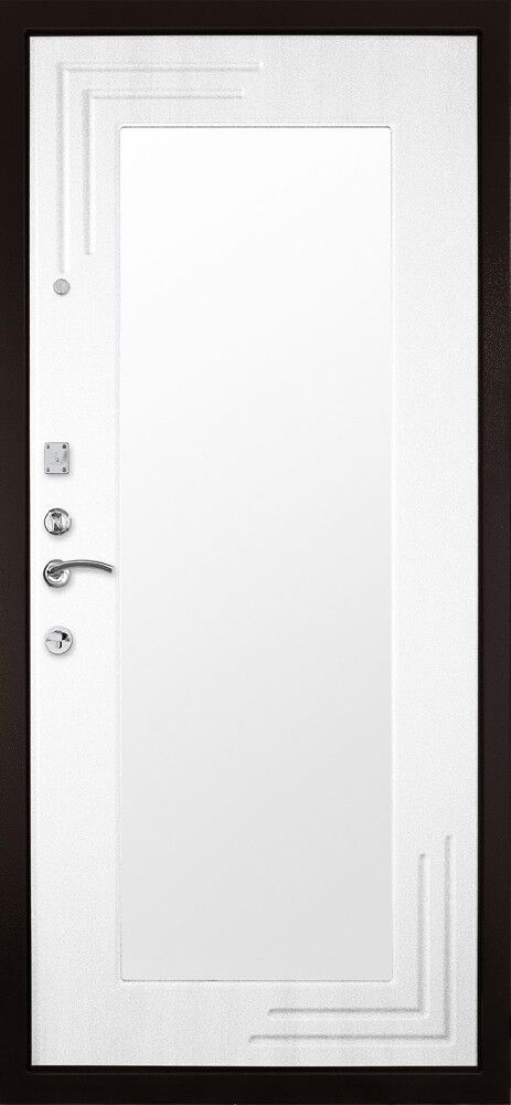 Дверь Гранит М1 019 Белый ясень 18 мм
