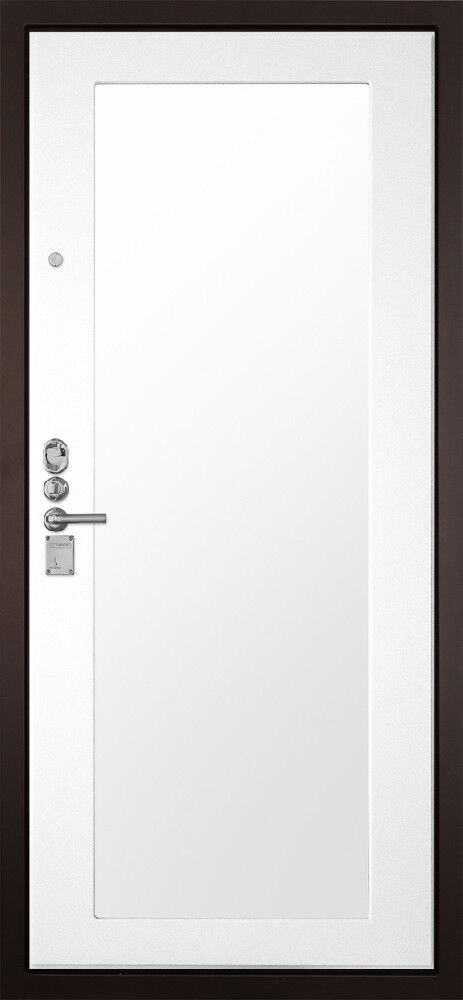 Дверь Гранит М3М входная, панель 010 Белый матовый 16 мм