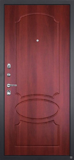 Дверь Гранит Гросс 005 Итальянский орех 6 мм #1