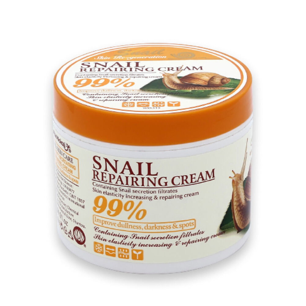 Крем с улиткой омолаживающий с выраженным лифтинг эффектом Snail Repairing Сream 99% Shail