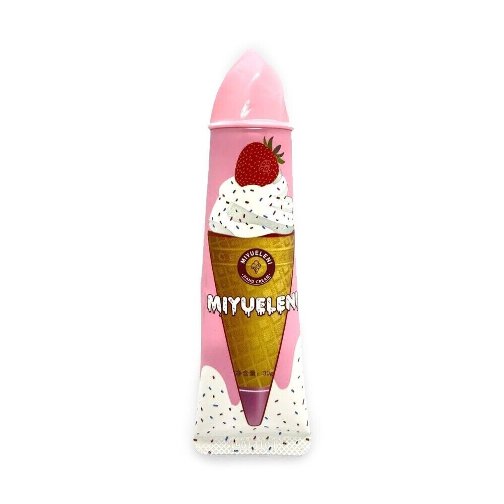 Крем для рук с ароматом мороженого Miyueleni Hand Cream Клубника