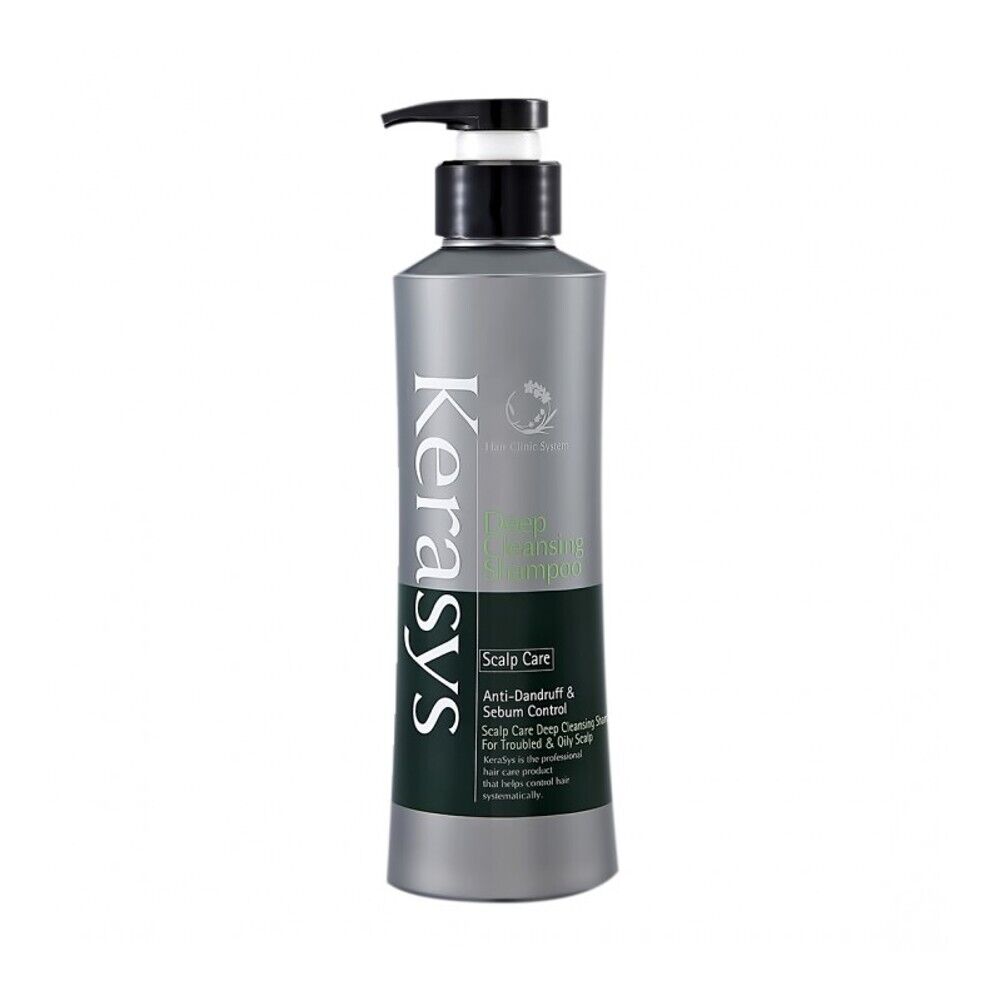 Освежающий шампунь для лечения жирной кожи головы KeraSys Deep Cleansing / Scalp Scaling Shampoo (400 мл)
