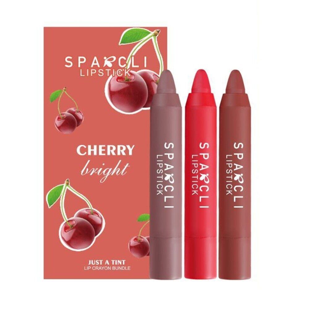 Набор помад с экстрактом вишни Sparcli Lipstick Cherry Bright