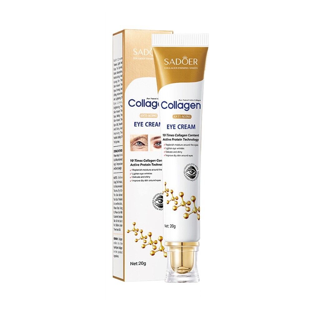Осветляющий крем для век с коллагеном Sadoer Collagen Anti-Aging Eye Cream