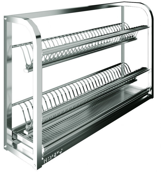 RESTOINOX Полка навесная RESTOINOX ПНТ-2-600 для сушки тарелок