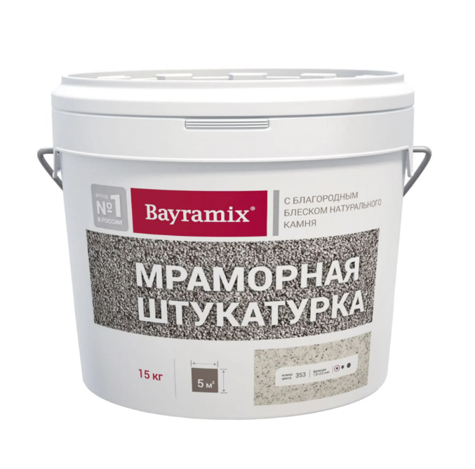 Штукатурка Мраморная Bayramix 15 кг