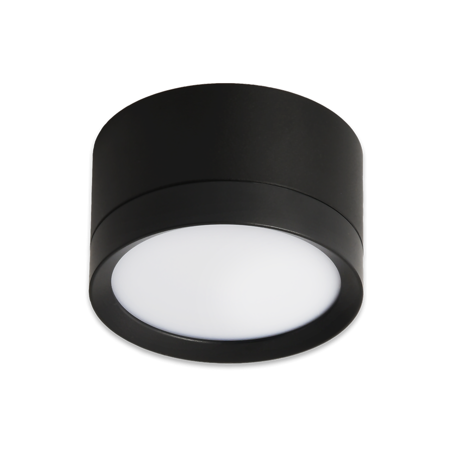 Светильник GX53 ART SMART черный накладной, 85*50