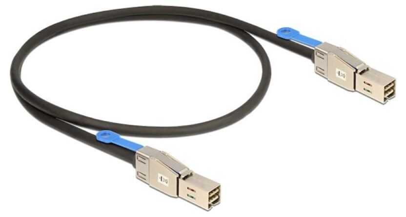 Интерфейсный кабель LSI Интерфейсный кабель LSI SAS-2M-SFF8644-SFF8644 Вилки кабеля MiniSAS Длина кабеля 2м.