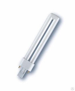 Лампа люминесцентная компактная DULUX S 9Вт/827 G23 OSRAM 4099854123504 LEDVANCE 