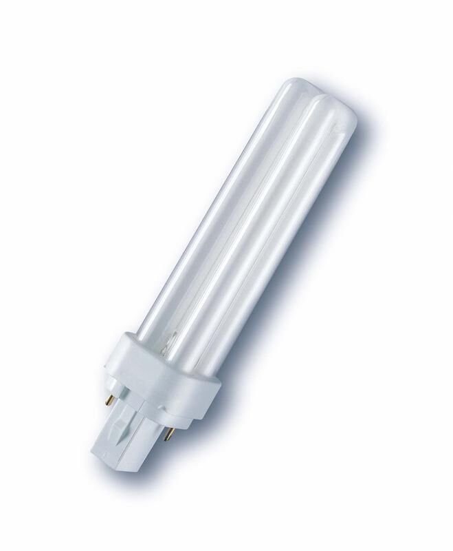 Лампа люминесцентная компактная DULUX D/E 26Вт/830 G24q-3 OSRAM 4099854122439 LEDVANCE