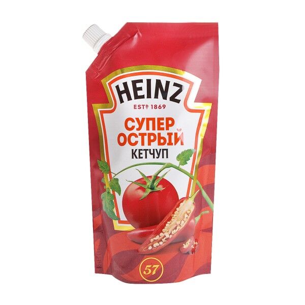 Кетчуп Heinz супер острый, 350 гр.