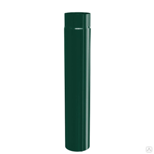 Труба водосточная d100 мм длина 2000 мм RAL 6005 Зеленый металлическая Металл Профиль 