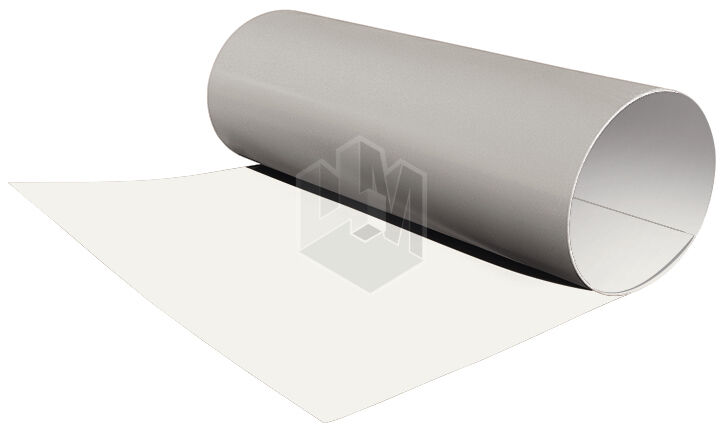 Гладкий плоский лист рулонной стали RAL9003 Белый ширина 1,25 толщина 0,65 мм