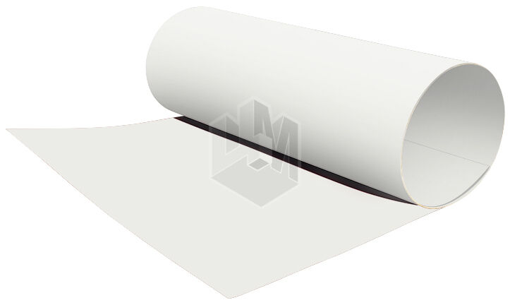 Гладкий лист рулонной стали RAL9003/9003 Белый ширина 1,25 2-х сторонний