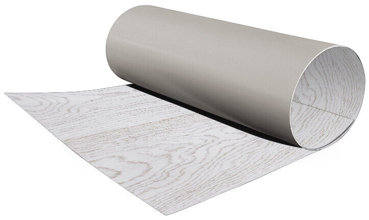 Гладкий лист рулонной стали Беленый Дуб Printech ширина 1,25 м толщина 0,45 мм Корея