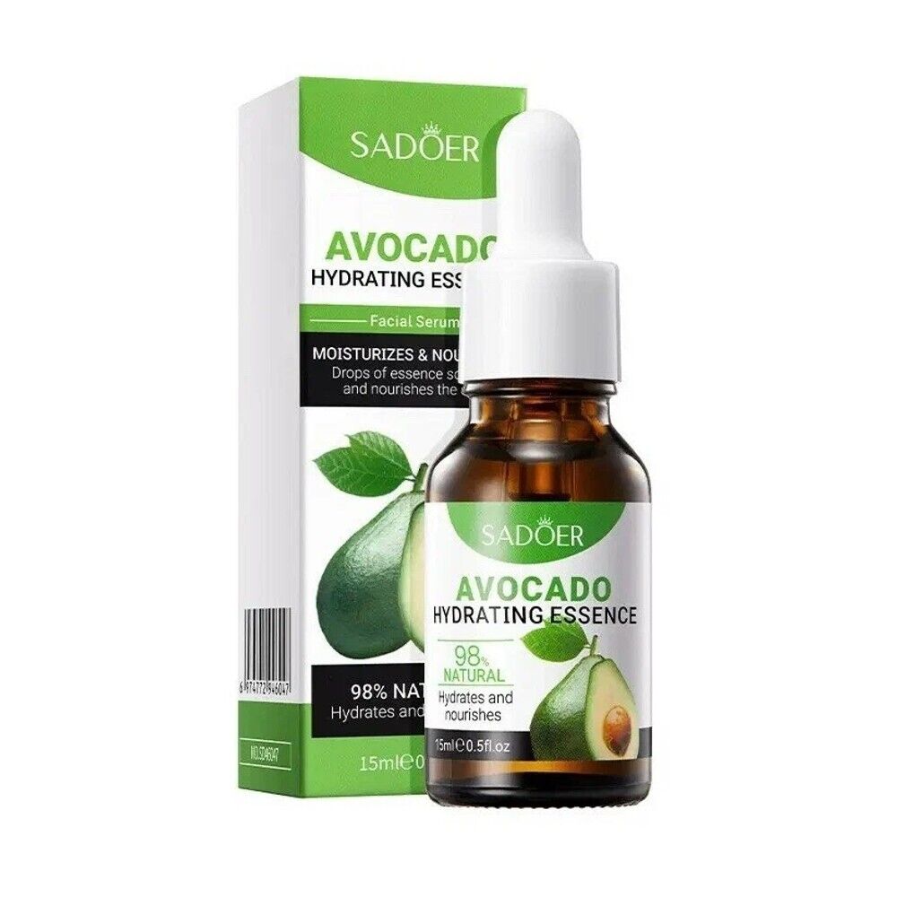 Питательная сыворотка для лица с маслом авокадо Sadoer Avocado Hydrating Essence