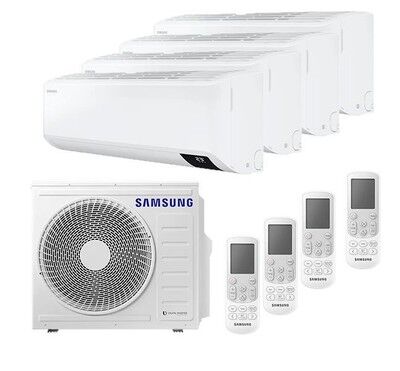 Внешний блок мульти сплитсистемы на 4 комнаты Samsung AJ080TXJ4KH/EA/AJ025T