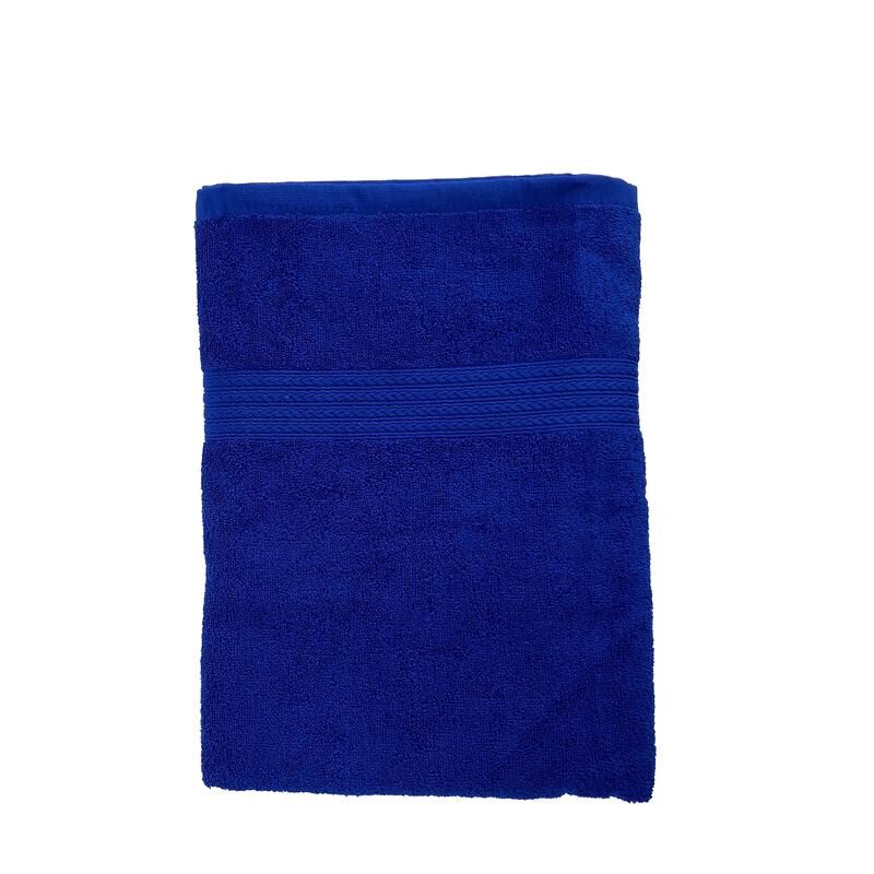 Полотенце махровое 40x70 см 400 г/кв.м темно-синее Cottonika