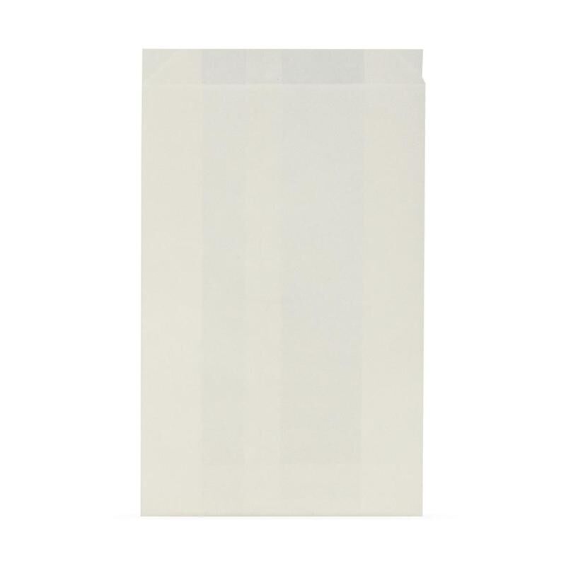 Пакет бумажный для выпечки 140х250х60 мм белый (2500 штук в упаковке) NoName