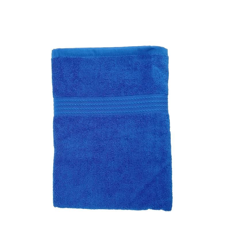 Полотенце махровое 50x90 см 400 г/кв.м ярко-синее Cottonika