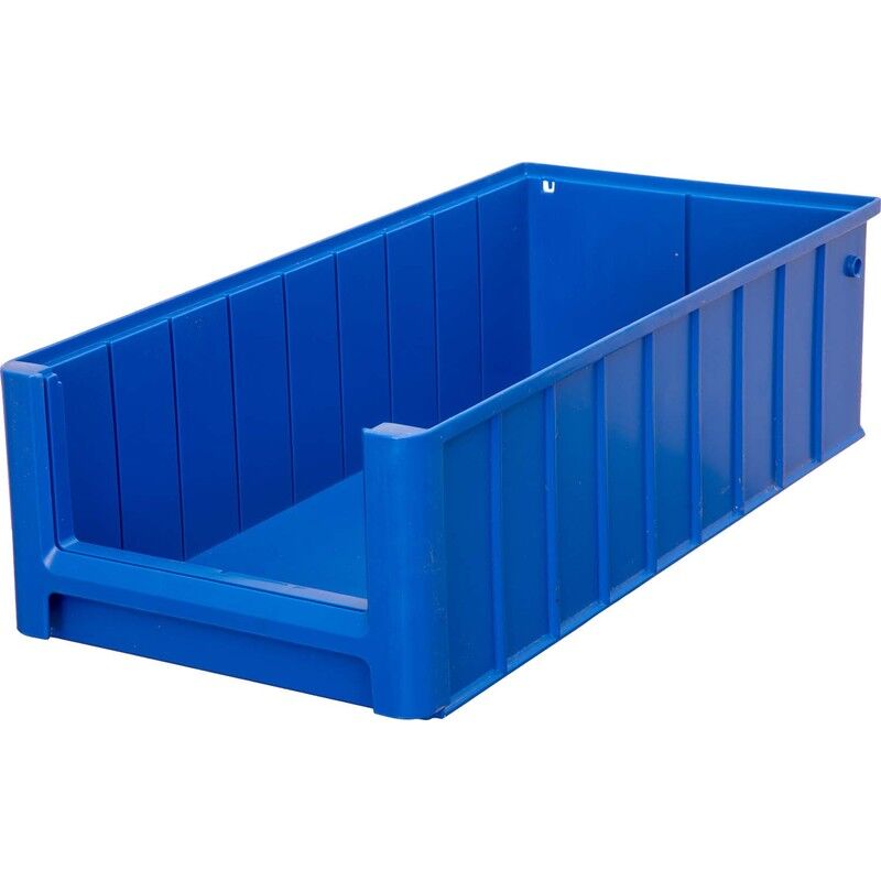 Ящик (лоток) полочный полипропиленовый SK 500х234х140 мм синий морозостойкий NoName