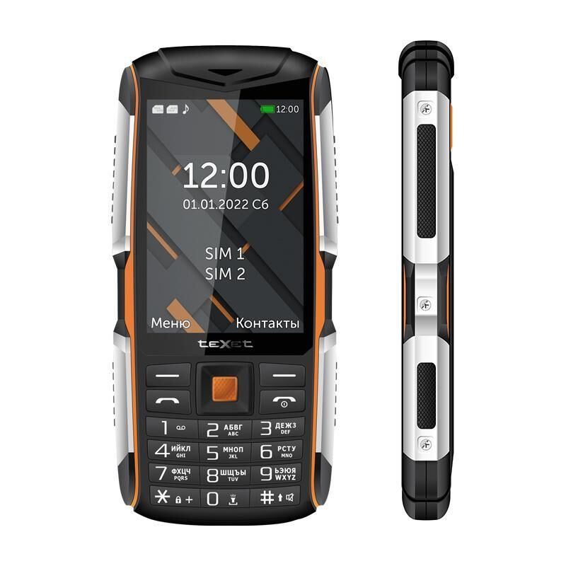 Мобильный телефон TeXet TM-D426 черный/оранжевый teXet