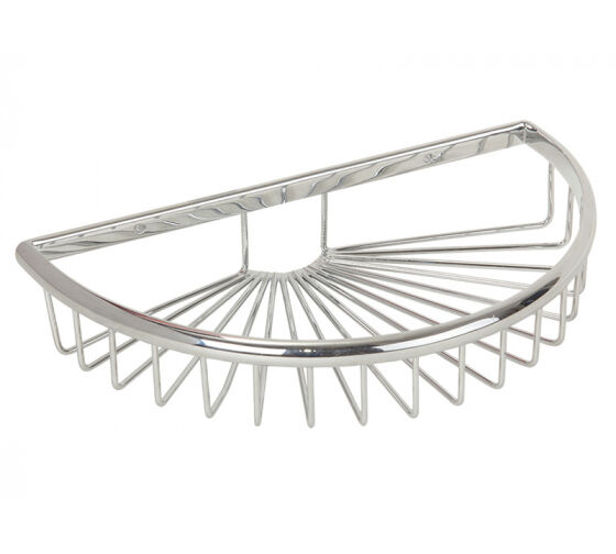 Полукруглая решетка Veragio Basket 270х160х50 мм хром VR.GFT-9048.CR