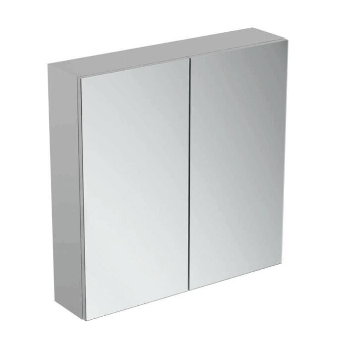 Шкаф зеркал MIRROR&LIGHT с подсветкой алюминий Ideal Standard T3590AL