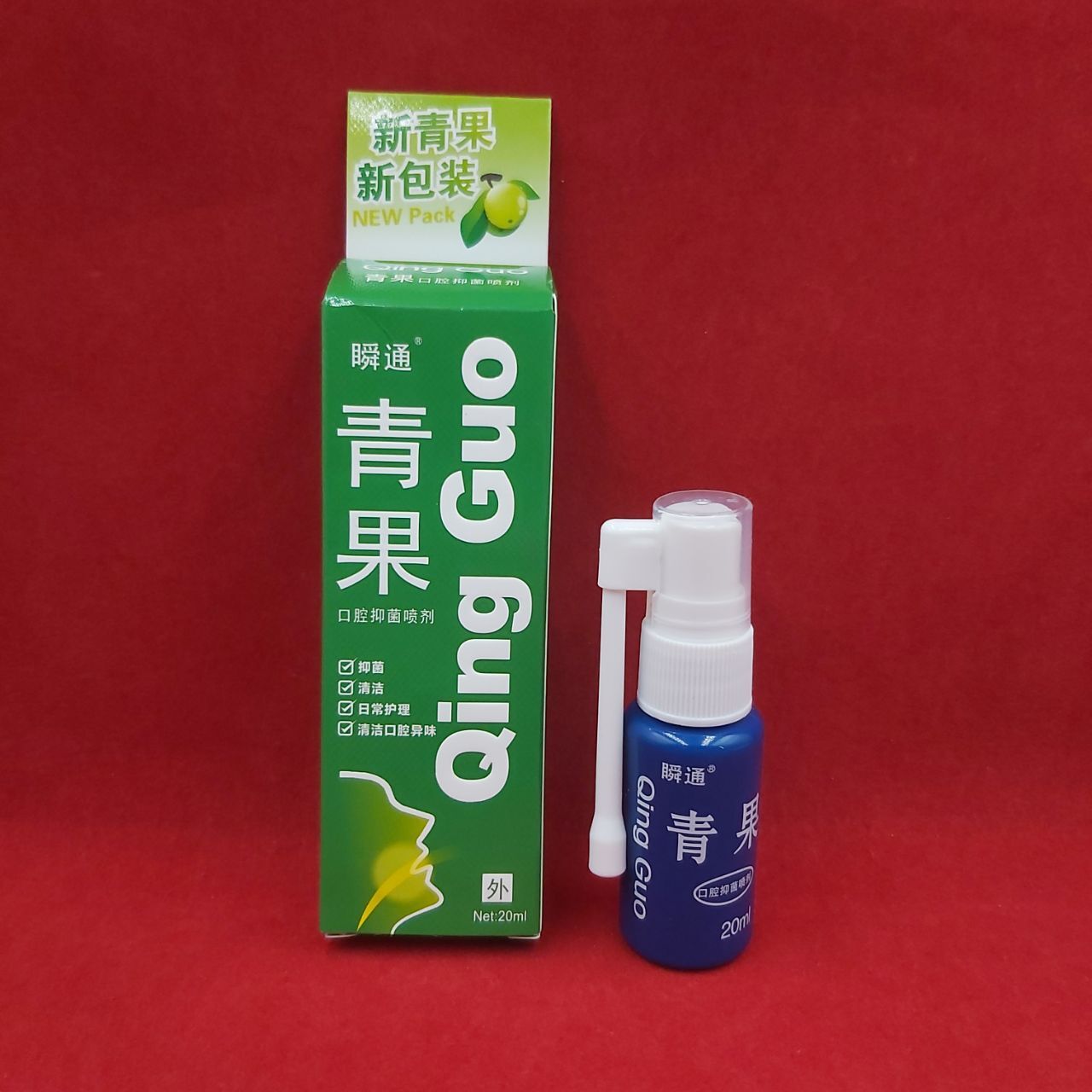 Антибактериальный спрей для полости рта "Жуйсян Цингуо Ицзюнь" (Qing Guo) 20 мл