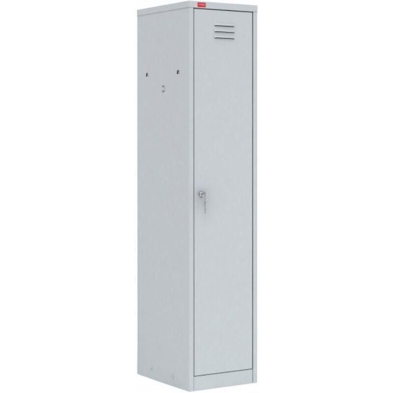 Шкаф для одежды металлический Cobalt ШРМ11-400 (серый, 400x500x1860 мм)