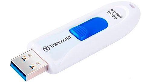 Флеш-накопитель Transcend USB 3, 64 GB, 790 (TS64GJF790W) USB 3 64 GB 790 (TS64GJF790W)