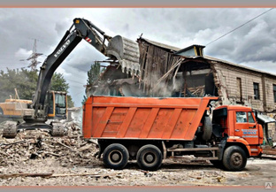Вывоз строительного мусора с объектов Самосвалов 15тн 