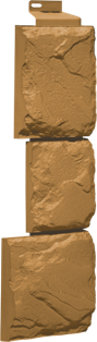 Угол наружный Камень Крупный Песочный 459х140