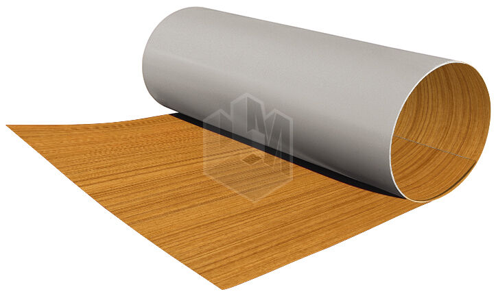 Гладкий лист рулонной стали Тик Printech ширина 1,25 м толщина 0,45 мм Корея