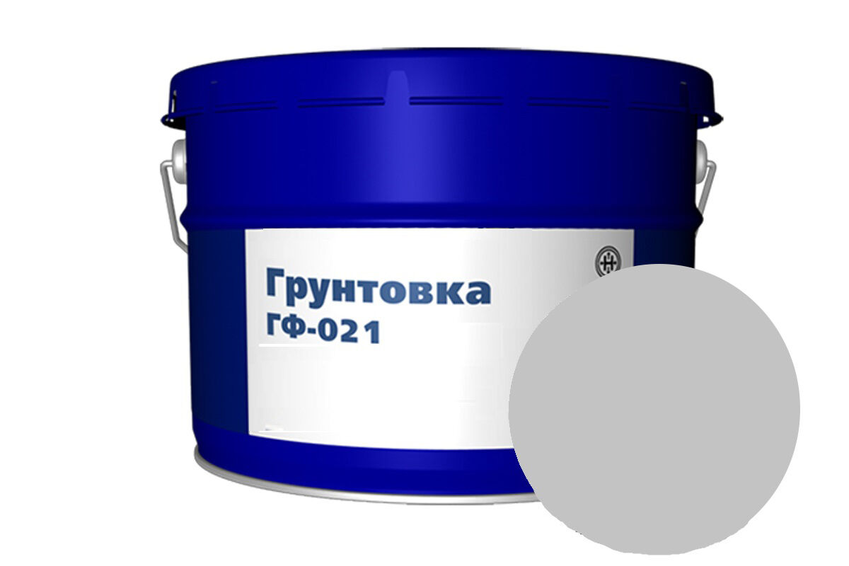 Антикоррозийный грунт ГФ-021 серый (светло-серый)