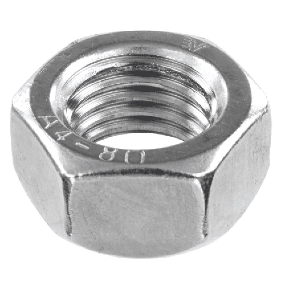 Гайка DIN 934 шестигранная нержавеющая сталь А4 М22
