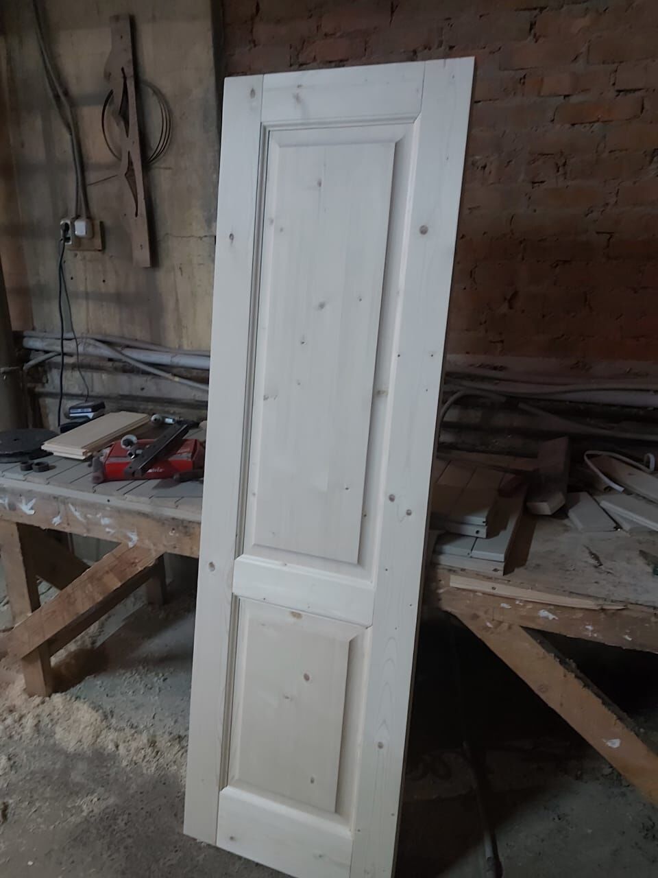 Дверь Деревянная на заказ из массива Сосны 2