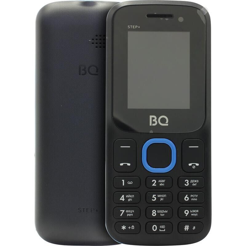 Мобильный телефон BQ 1848 Step+ черный/синий