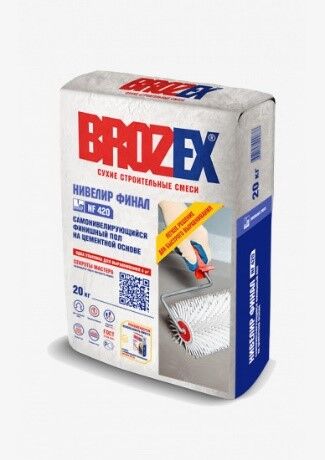 Brozex Нивелир Финал NF 420 наливной пол, 20 кг